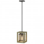 Distressed oak Metal Palencia - Pendant