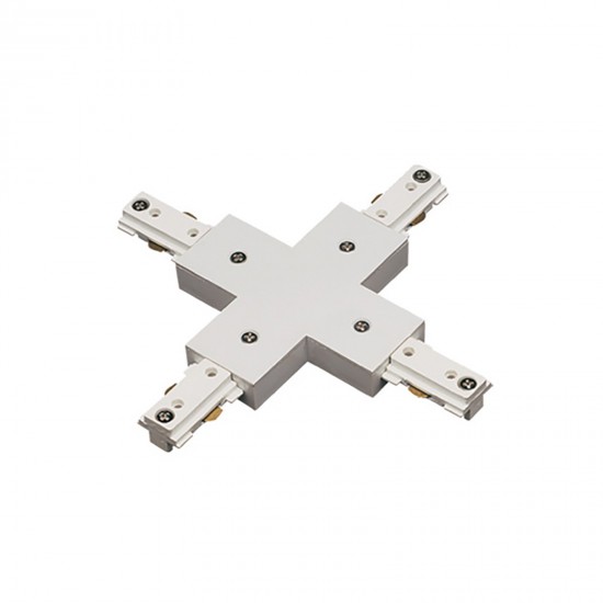 White Plastic Cal track - Track connectors, HT-284-WH