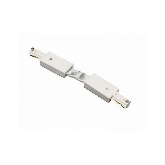 White Plastic Cal track - Track connectors, HT-285-WH