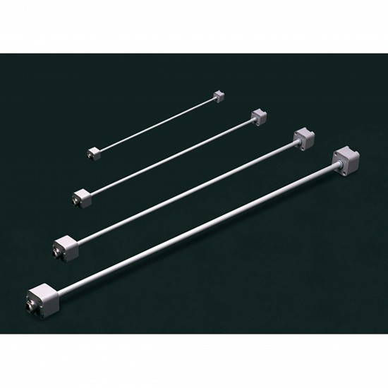 White Metal Cal track - Track accessories, HT-290-WH