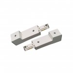 White Plastic Cal track - Track connectors, HT-305-WH