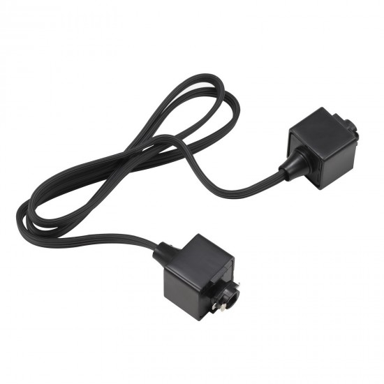 Black Plastic Cal track - Track connectors, HT-307-BK