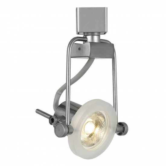 Brushed steel Metal Led track fixture - Track heads, HT-623-BS