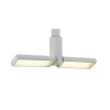 White Metal Led track - Track heads, HT-634-2-WH