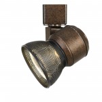 Rust Metal Led track fixture - Track heads, HT-888RU-MESHDB