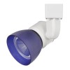 White Metal/polycarbonate Led track fixture - Track heads, HT-888WH-BLUFRO