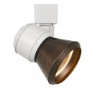 White Metal Led track fixture - Track heads, HT-888WH-CONERU