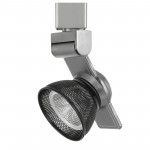 Brushed steel Metal Led track fixture - Track heads, HT-999BS-MESHBK