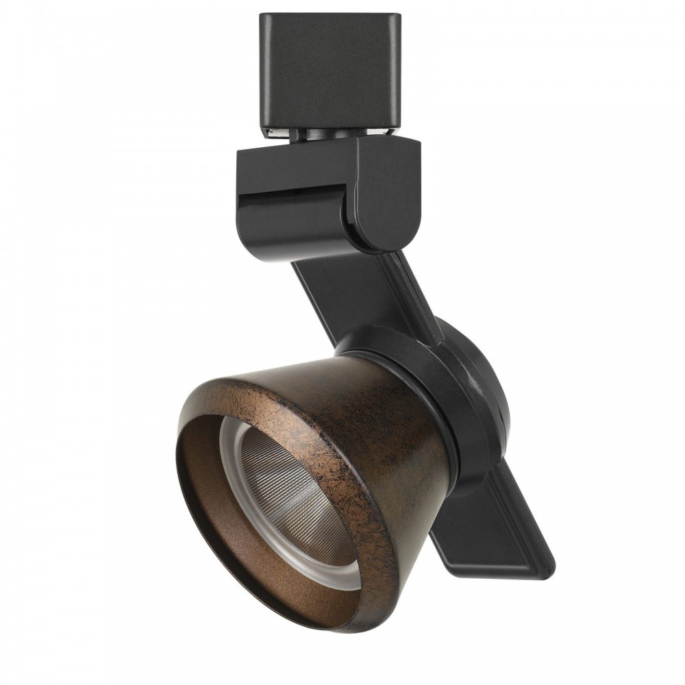 Dark bronze Metal Led track fixture - Track heads, HT-999DB-CONERU