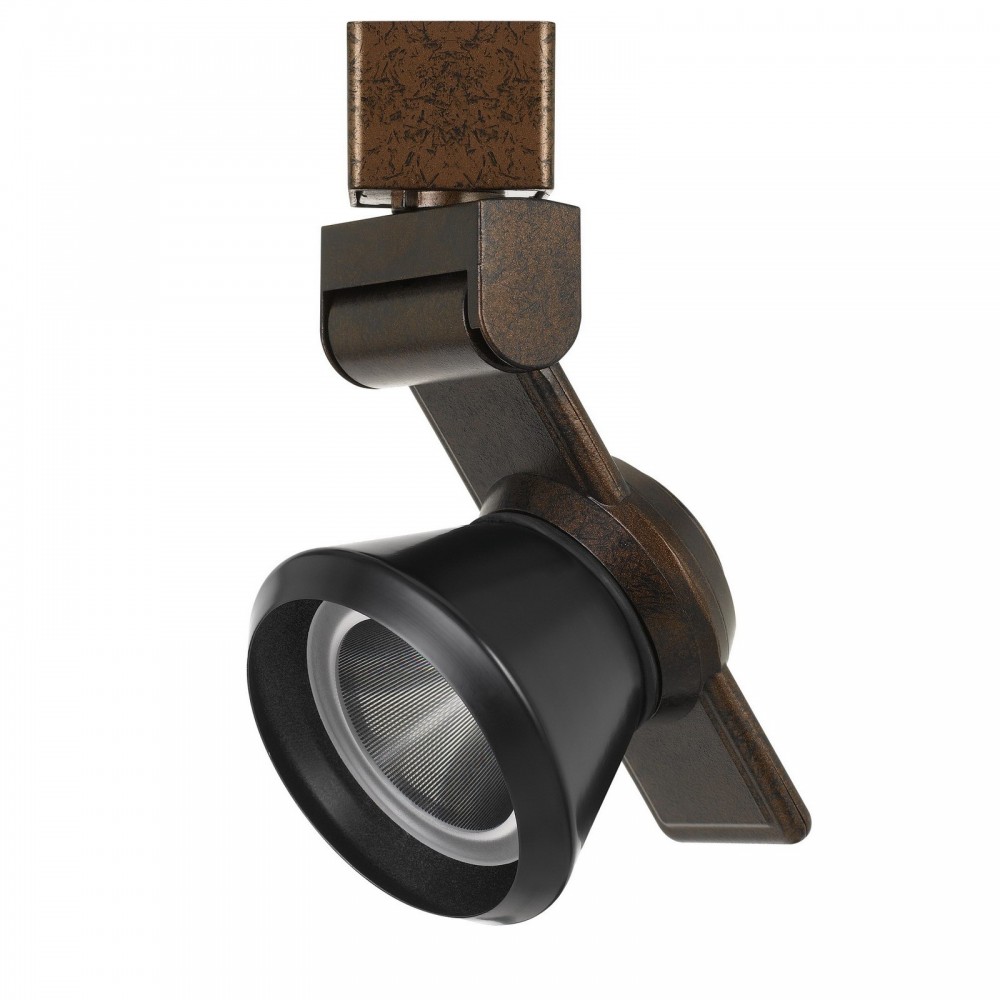 Rust Metal Led track fixture - Track heads, HT-999RU-CONEBK