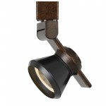 Rust Metal Led track fixture - Track heads, HT-999RU-CONEBK