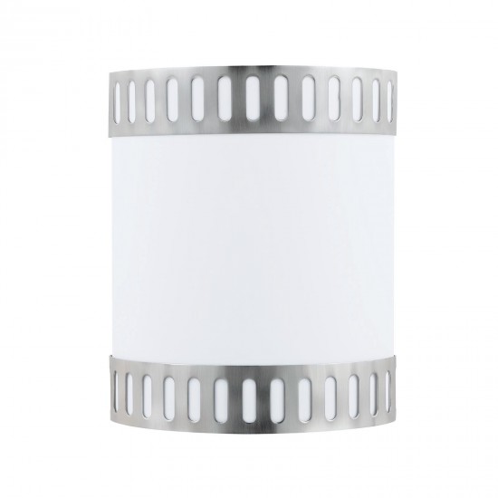 Brushed steel Metal Wall - Sconce, LA-161-BS