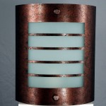 Rust Metal Wall - Sconce, LA-163-RU