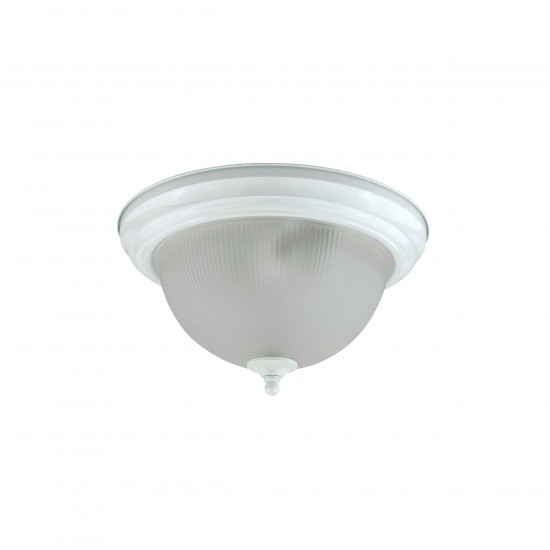 White Metal Ceiling - Surface mount light, LA-180L-WH