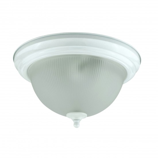 White Metal Ceiling - Surface mount light, LA-180S-WH