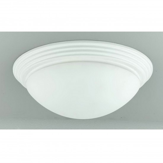 White Metal Ceiling - Surface mount light, LA-181S-WH