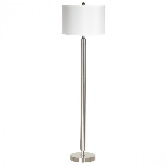 Brushed steel Metal Hotel - Floor lamp, LA-2004FL-1BS