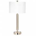 Brushed steel Metal Hotel - Night stand lamps, LA-2004NS-2RBS