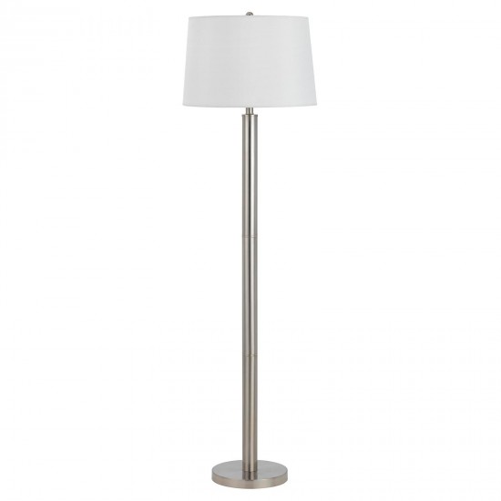 Brushed steel Metal Hotel - Floor lamp, LA-8020FL-1-BS