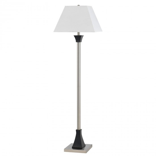 Brushed steel Metal Hotel - Floor lamp, LA-8021FL-1-BS
