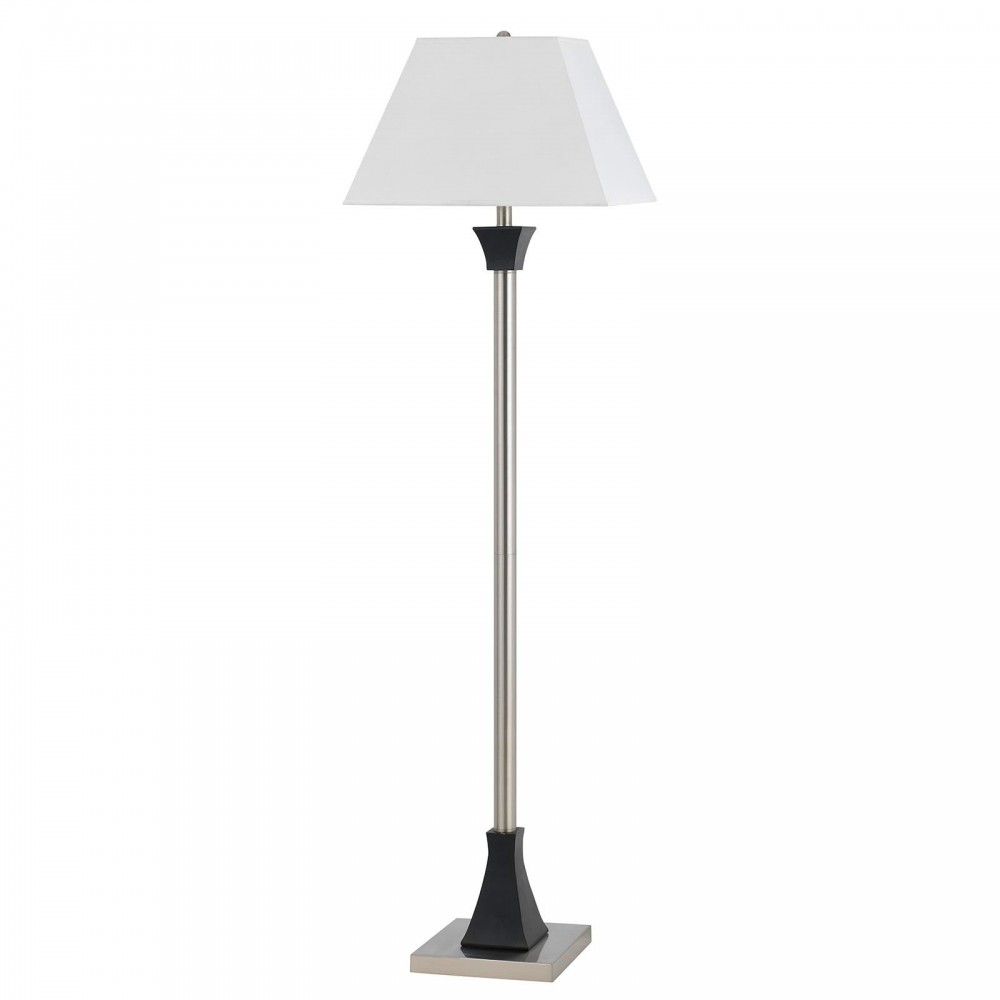 Brushed steel Metal Hotel - Floor lamp, LA-8021FL-1-BS