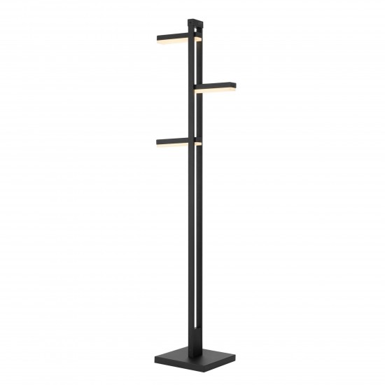 Black Metal Dijon - Floor lamp