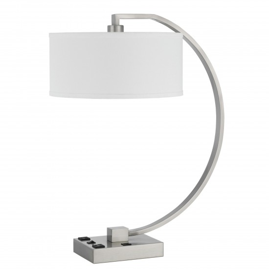 Brushed steel Metal Belfort - Desk lamp