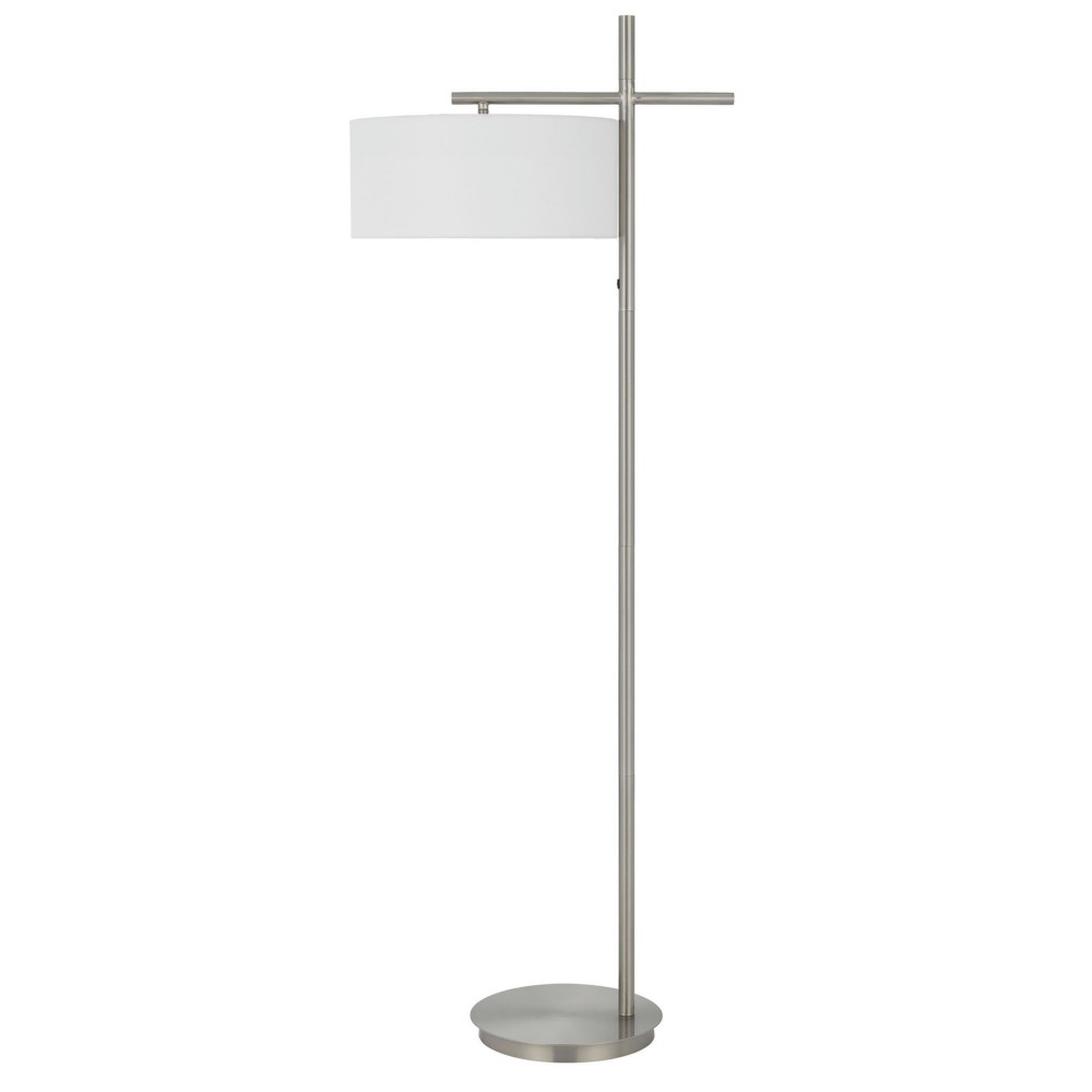 Brushed steel Metal Laval - Floor lamp