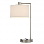 Brushed steel Metal Roanne - Desk lamp