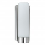 White Metal 20w, gu24 socket, wall sconce - Sconce