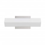 Brushed steel Acrylic/metal Contract lighting - Vanity light, LA-8605-S