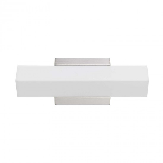 Brushed steel Acrylic/metal Contract lighting - Vanity light, LA-8605-S