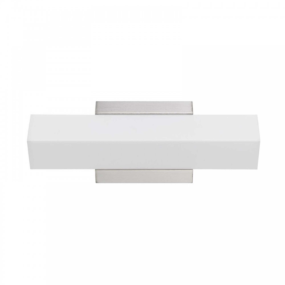 Brushed steel Acrylic/metal Contract lighting - Vanity light, LA-8605-S