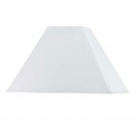 White Fabric Square - Lamp shades, SH-1136