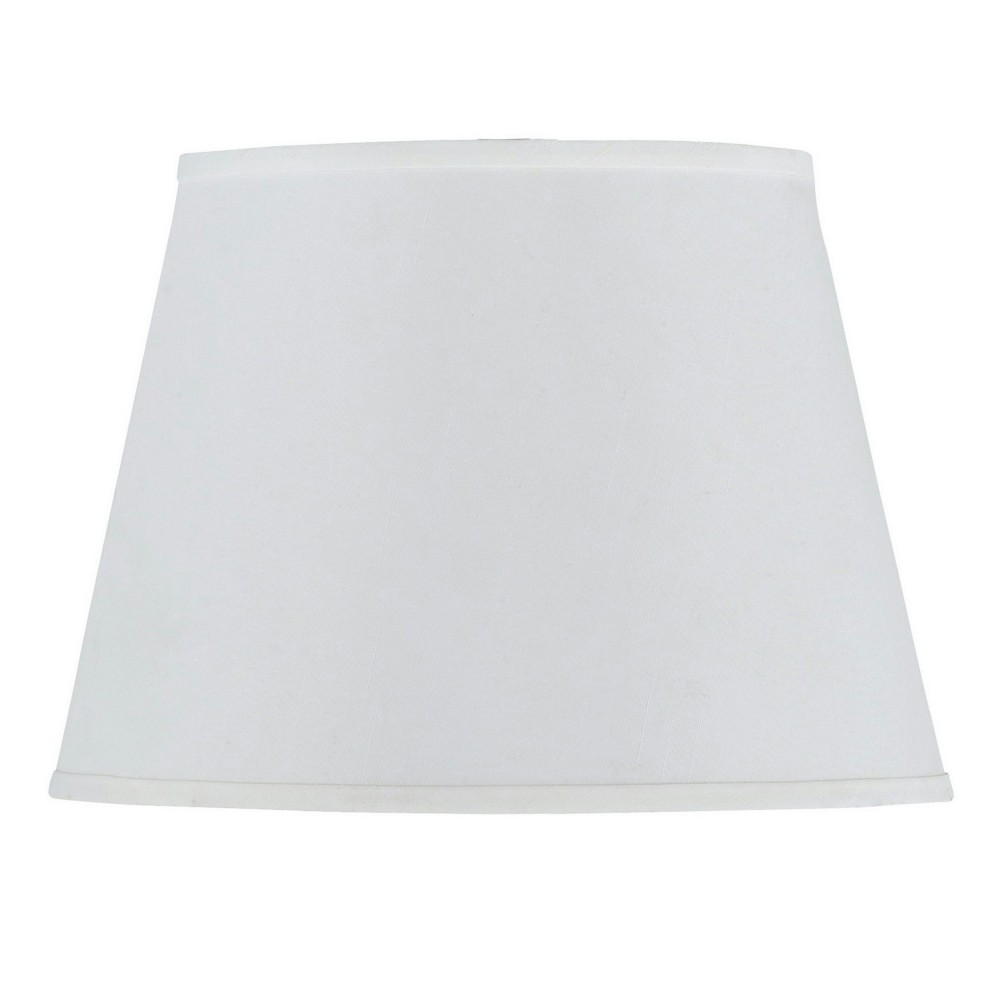 White Fabric Coolie - Lamp shades, SH-1247