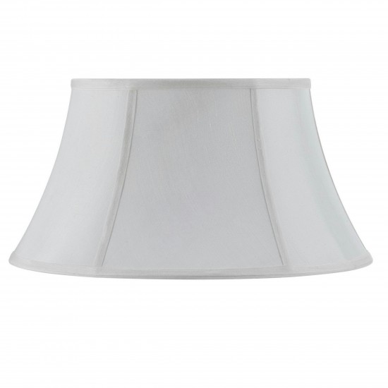 White Fabric Piped swing arm - Lamp shades, SH-8103/14-WH