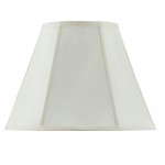 Eggshell Fabric Piped empire - Lamp shades, SH-8106/14-EG