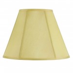 Champagne Fabric Piped empire - Lamp shades, SH-8106/16-CM