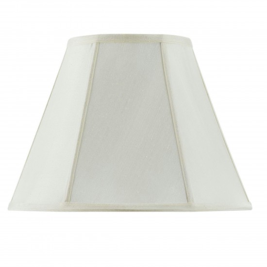 Eggshell Fabric Piped empire - Lamp shades, SH-8106/18-EG