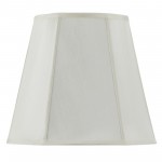 Eggshell Fabric Piped deep empire - Lamp shades, SH-8107/18-EG