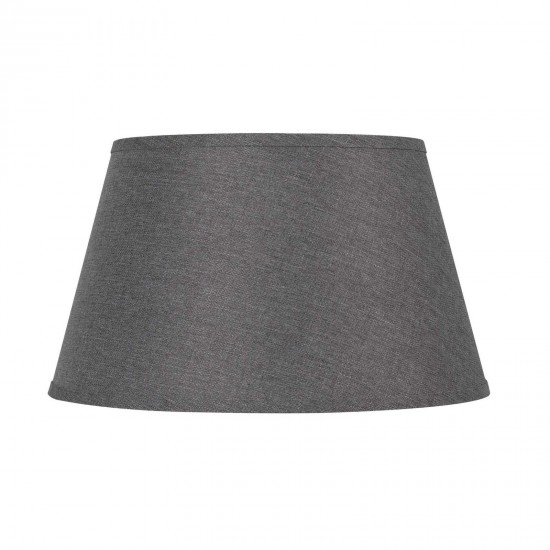 Grey Fabric 8112-round shade - Lamp shades, SH-8112-12E