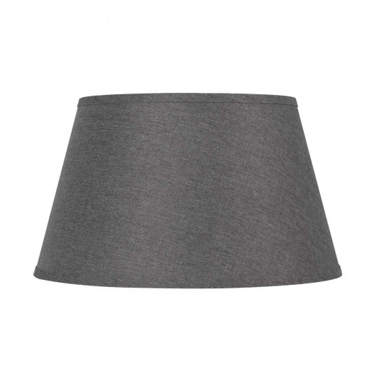 Grey Fabric 8112-round shade - Lamp shades, SH-8112-14E