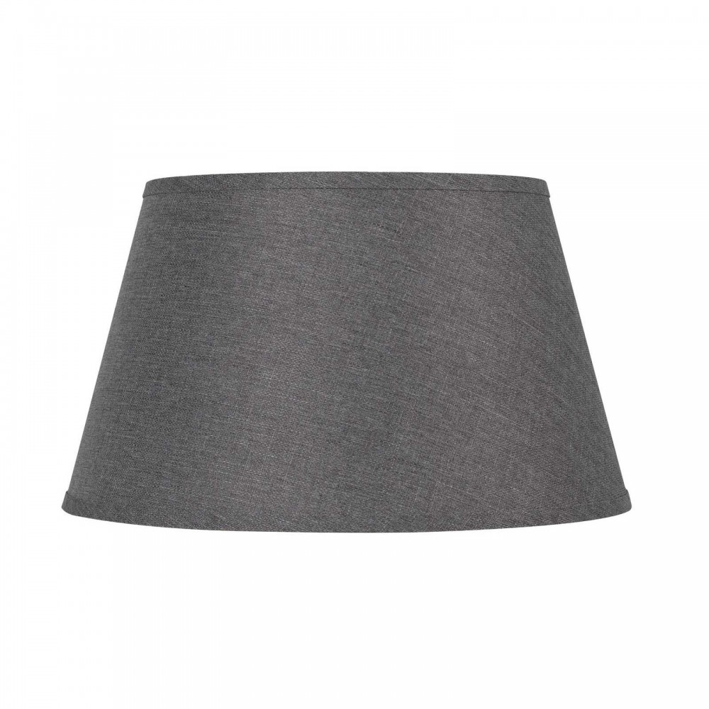 Grey Fabric 8112-round shade - Lamp shades, SH-8112-16C