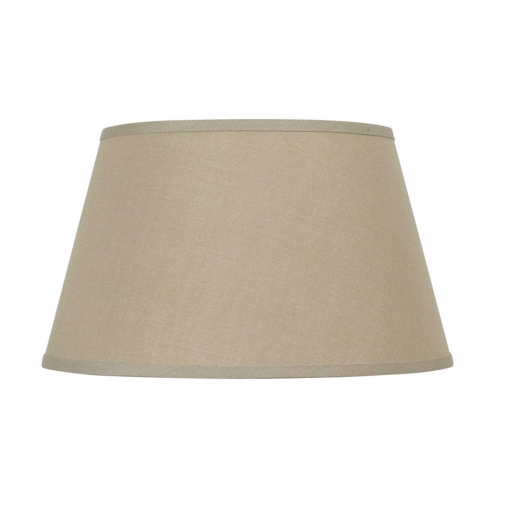 Khaki Fabric 8114-round shade - Lamp shades, SH-8114-14E