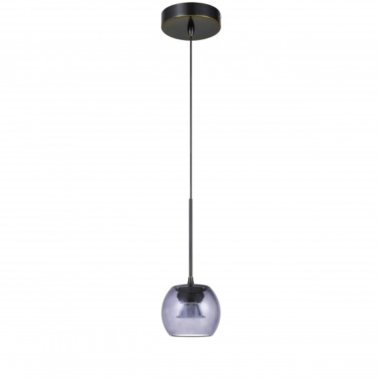 Dark bronze Metal/glass Ithaca - Pendant