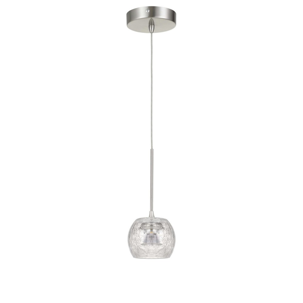 Brushed steel Metal/glass Ithaca - Pendant, UP-1122 Brushed steel Metal/glass Ithaca - Pendant, UP-1122