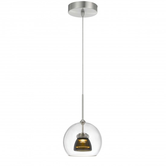 Smoked Metal 335 integrated led pendant - Pendant