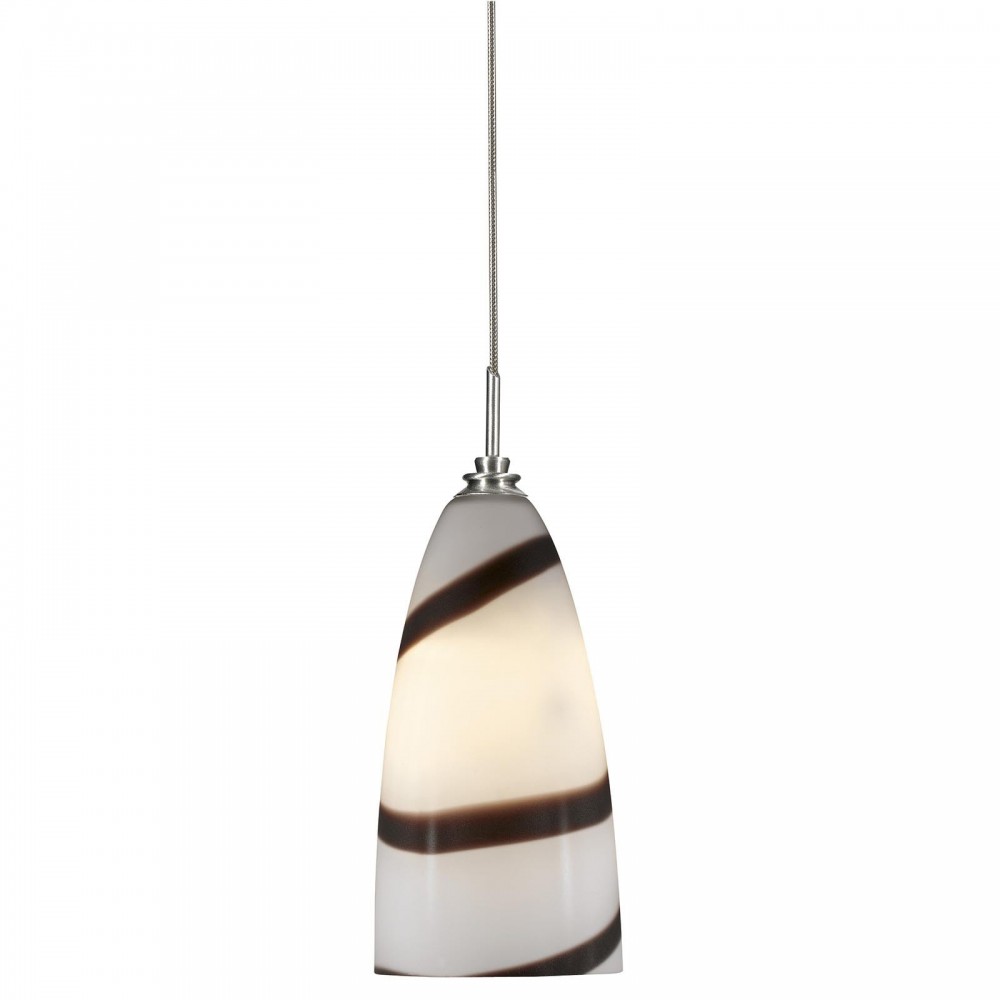 White chocolate swirl Metal Low voltage uni pack pendants - Pendant