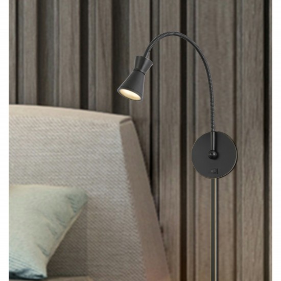 Dark bronze Metal Acerra - Reading lamp