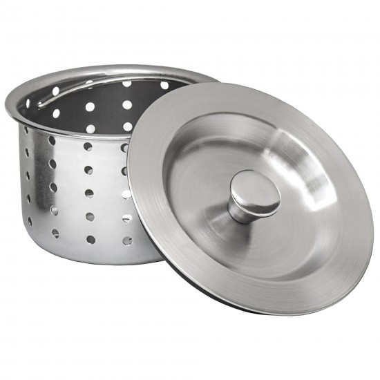 Ruvati Kitchen Sink Basket Strainer Stainless Steel